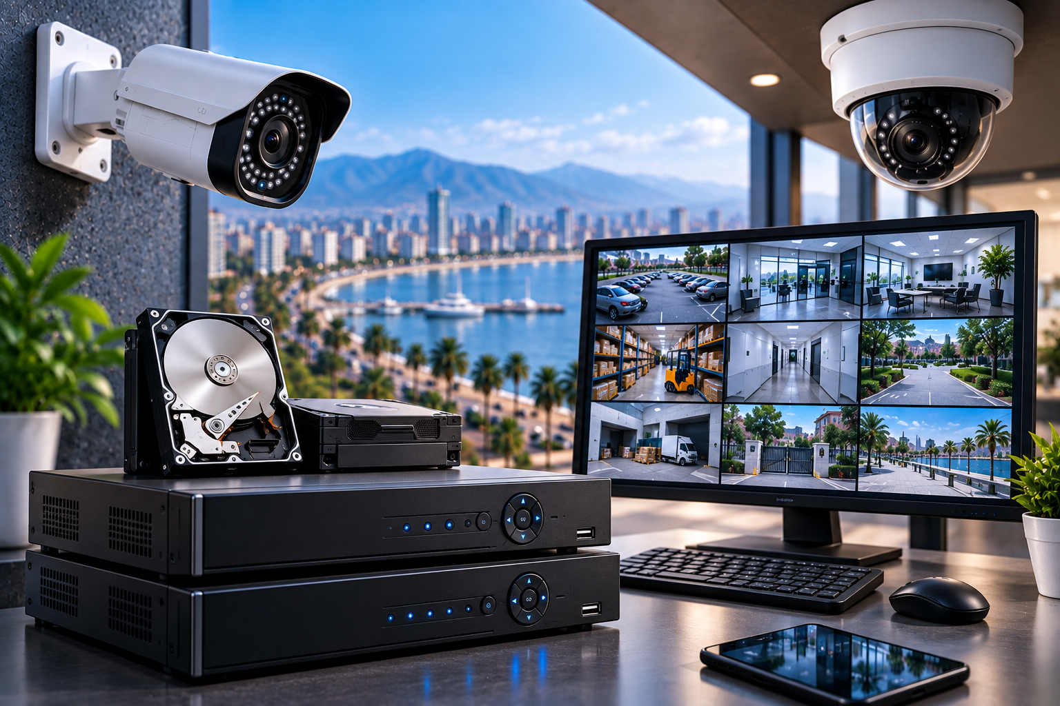 Mersin NVR DVR Kayıt Sistemleri  Kamera Kayıt Çözümleri